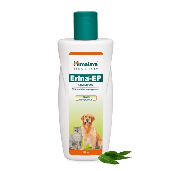 Himalaya Erina EP Flea and Tick Lemon Fragrance Shampoo 200ml